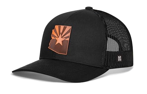 Image of HAKA State Flag Series Trucker Hat for Men & Women, Adjustable Baseball Hat, Golf Hat Snapback