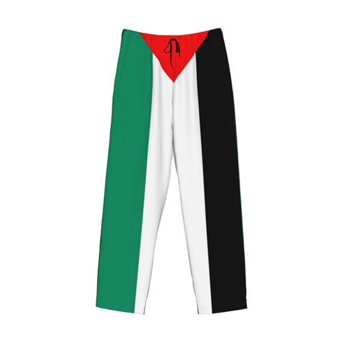 Palestine flag print Pajama Pants Men Pajama Pants PJS Pants Mens Pajama Pant Sleepwear Bottom Pants with Pocket4