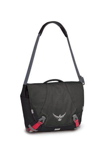 Osprey FlapJack Courier Bag, Jet Black
