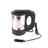 Utilisation simple : avec cette bouilloire de voiture, vous pouvez profiter de l'eau chaude à tout moment et en tout lieu. Appuyez simplement sur l'interrupteur pour faire bouillir l'eau en quelques minutes, pas besoin d'attendre. Il est pratique et facile à utiliser et se branche sur n’importe quelle prise de courant 12 V.