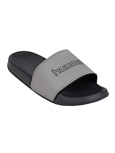 Image of hummel CLASSIC WOMEN SLIDERS Comfortable Cushioned Sole Arch Support Durable Lightweight Flexible Trendy Style Flip flops and Slippers Slides for Women Daily use Chappal