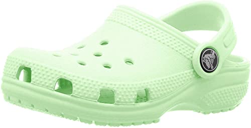 Image of crocs Unisex Kids Neo Mint Clogs-C8 (204536-3TI)