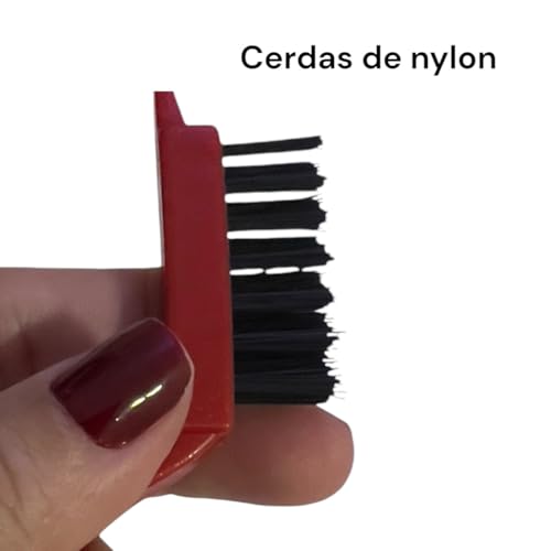 Kit Escovas Cerdas Aço Latão E Nylon Com Cabo Plástico