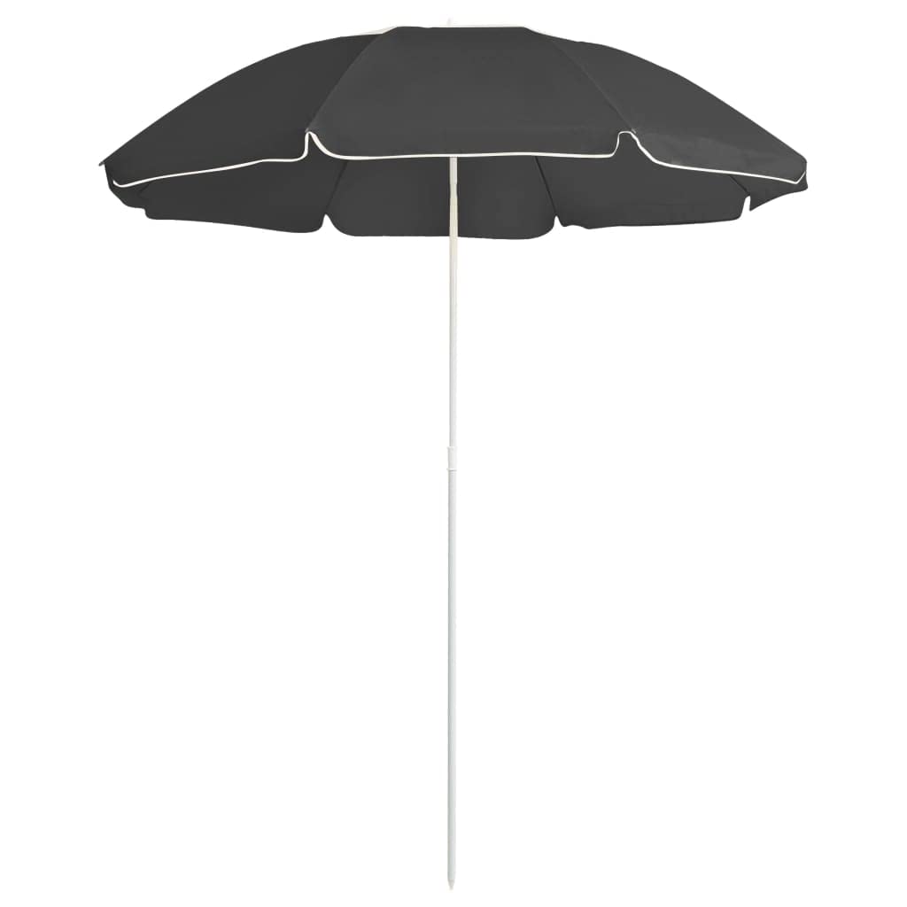 vidaXL Sombrilla de Jardín con Poste de Acero 180 cm Parasol Patio Multicolor