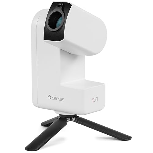 Seestar S30 30mm Smart Astronomical Telescope by ZWO - Portable, Digital, All-in-one, for Beginners & Experienced Users, EAA