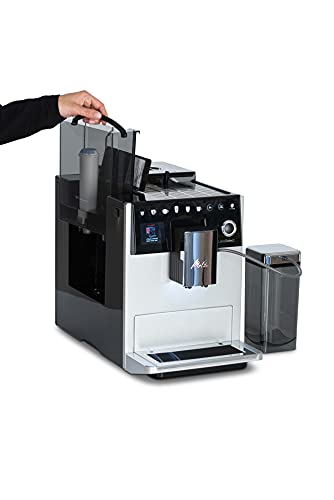 Melitta Latte Select Kaffeevollautomat, silber – Bild 6