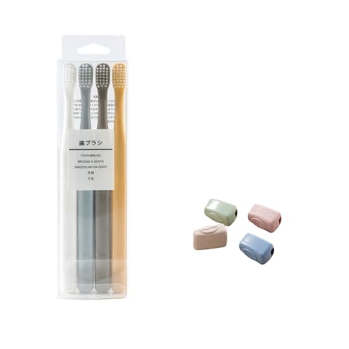 歯ブラシ 歯ブラシキャップ セット 歯ブラシケース 旅行ハイキングキャンプ用 歯磨き 快適な使用感 衛生 長持ち 歯ブラシセット 収納ケース付き