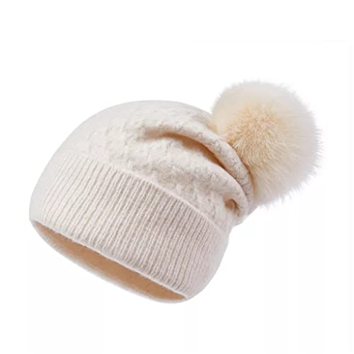 N/A Leisure Leisure Soft Warm Hat Warm Ski Riding Outdoor Soft Hat Outdoor Warm Winter Hat (Color : A, Size : One Size) #TOP12