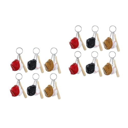 Porte-clés mignon enfant thème baseball petit cadeau d'anniversaire garçon
