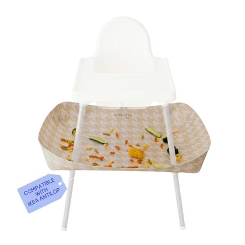 Image of CATCHY - High Chair Food Catcher - Compatible with IKEA Antilop High Chair | High Chair Food Catcher - High Chair Sold Separately - Baby & Toddler Food & Mess Catcher - Under High Chair Accessory