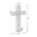 FloraCraft CraftFōM Unassembled Cross 2.1 Inch x 17.6 Inch x 28.6 Inch with 2.8 Inch Face White