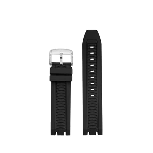 Bracelet montre silicone 22mm étanche compatible Tissot T115.417 Racing Series