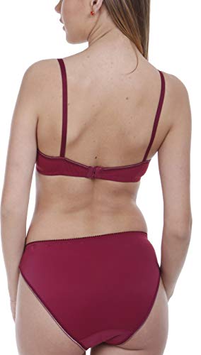 Image of FIMS - Fashion is my style Satin Nylon Lycra Spandex (4WAY) Bikini Set for Women for Beach Lingerie for Women Lingerie for Lingerie Set Bra Panty Set for Women with Bra Panty Set