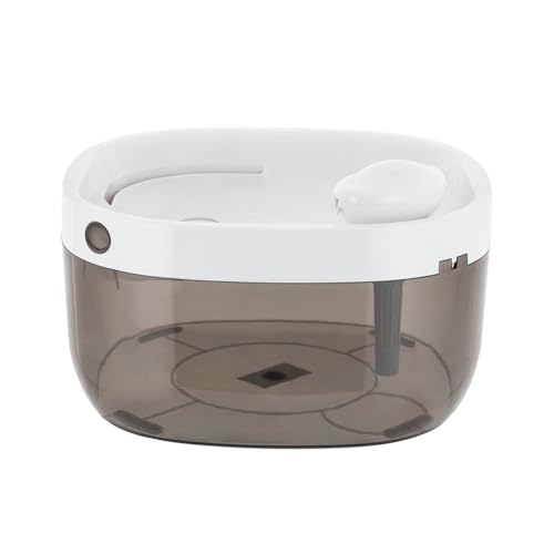 Fuente de agua para gato, blanca
