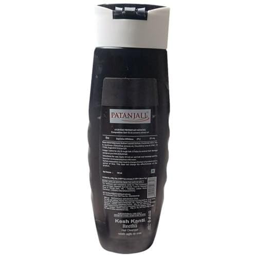 Image of Patanjali Kesh Kanti Reetha Shampoo Hair Cleanser 180ml - Natural Reetha Soapnut Hair Fall Control Shampoo | Suitable for All Hair Types | For Men & Women | For Daily Use