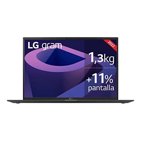 LG gram 17Z90Q-G.AD78B - Ordenador Portátil Ultraligero Cover