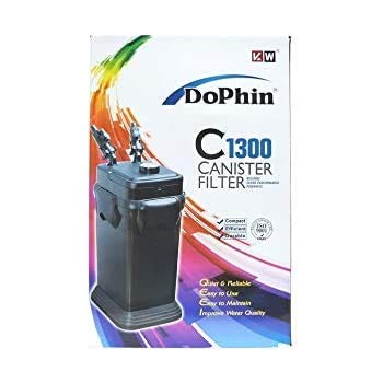 Dophin C1300 Canister Filter (Voltage : 120v/230v, Freq:60/50Hz, Output : 2300L/Hr Tank Size:160L/ 42 Gal) - Central Fish aquarium (B08YKC2N9S) Amazon Price History, Amazon Price Tracker