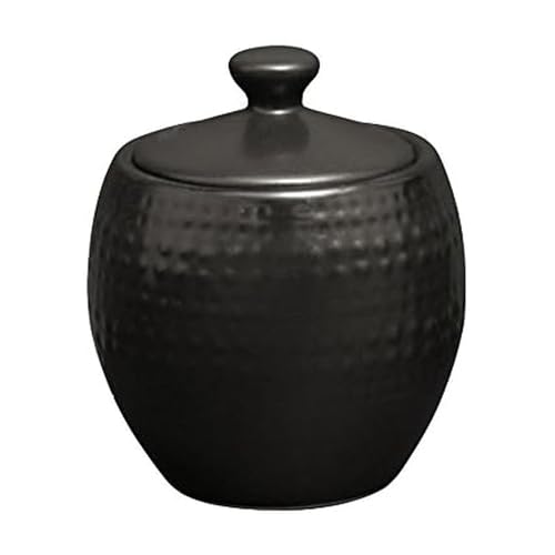 Pfaltzgraff Cambria Sugar-Bowls, Black, 13oz