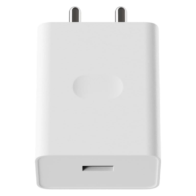 Image of 67W SUPEVOOC Fast Charger with Type-C Cable | 67W USB Charger for One-pluss, Realme, Op-po, Redmi, Xiaomi, Poco, iQOO, Samsung, Motorola & More | Supports Dart, Dash, Warp, Vooc, SuperVooc, QC 3.0