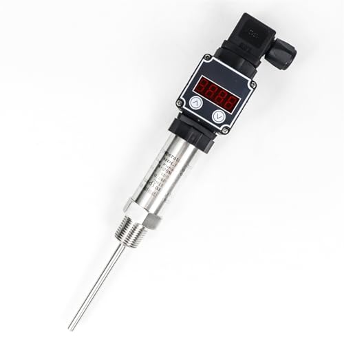 Transmisor de temperatura para líquidos a 200°C con LED que soluciona fallos de señal a 24V 4-20mA 5