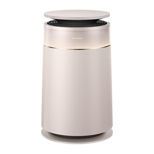 DREAME FP10 Luftreiniger, Walzen-Selbstreinigung, LoopBoost™-Luftstrom, 360°-Reinigung, CataFresh™-Doppelgeruchsbeseitigung, mehrstufige Filtration, tierfreundliches Design, Tech-inspirierte Ästhetik