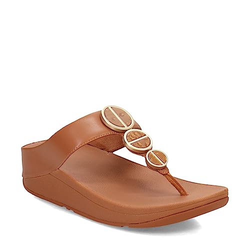 Image of FitFlop Women's LULU Suede Toe-Post Sandals | Lightweight Summer Walking Sandals with Cushioned Comfort, Arch Support & Grip