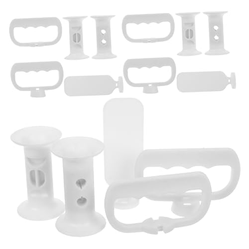 BESPORTBLE Cheerleading Poms Handles 25pcs for Sports Dance Cheer Sticks for School