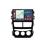 2 Din Android Autoradio per Toyota Vios Yaris 2018 Android 15 9 Inches Schermo per Auto Touch Screen Fm Am Bluetooth Usb Per, 4 Core 2G+32G