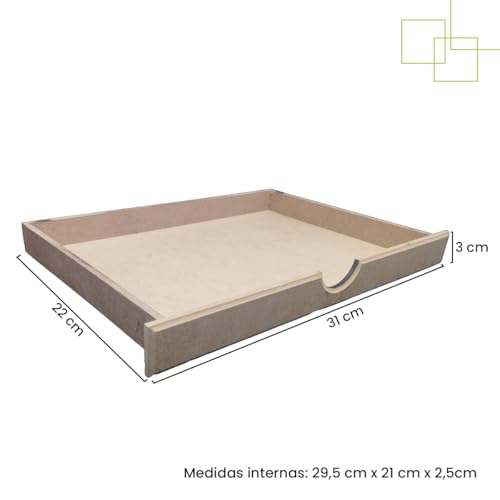 Gaveteiro Com 5 Gavetas Em Mdf Organizador Para Escritório