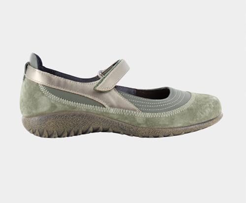 Image of NAOT Footwear Women's Kirei Maryjane with Cork Footbed and Arch Comfort and Support - Lightweight and Perfect for Travel- Removable Footbed