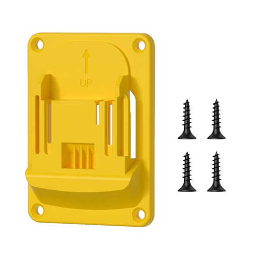 zwxqe Bohrerhalter, Elektrowerkzeugregal, platzsparendes, rutschfestes Design, robuste Wandhalterung, ideal für Garagenorganisation, Bau, Holzbearbeitung, 1,9 x 11,4 cm