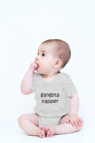 Gangsta Napper - Baby Clothes - Funny Newborn Bodysuit Outfits for Boys and Girls2