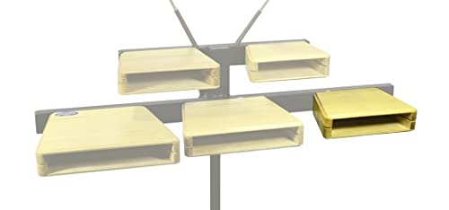 Temple block 18/14 x 5 x 11.5 cm, natural