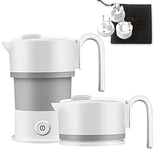 Tetera eléctrica plegable de doble voltaje 0.6 L miniatura 1
