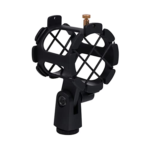 BESPORTBLE Microphone Clip Holder Mount Sturdy Plastic Noise Reduction for Condenser Mics