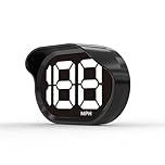 GPS Digital Speedometer for Car MPH, USB Connect Plug and Play for Car Truck Motor SUV All Vehicles, Automatic Brightness Adjustment,Large Font Display (K2-White)