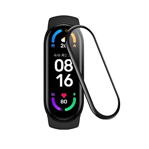 A3sprime Silicone Screen Guard Protector For Mi Smart Band 6 | Full Coverage Scratch Resistant 9H Hardness Watch Screen Protector | - Colour - Black - Pack Of 1 (B09QXPK27J) Amazon Price History, Amazon Price Tracker