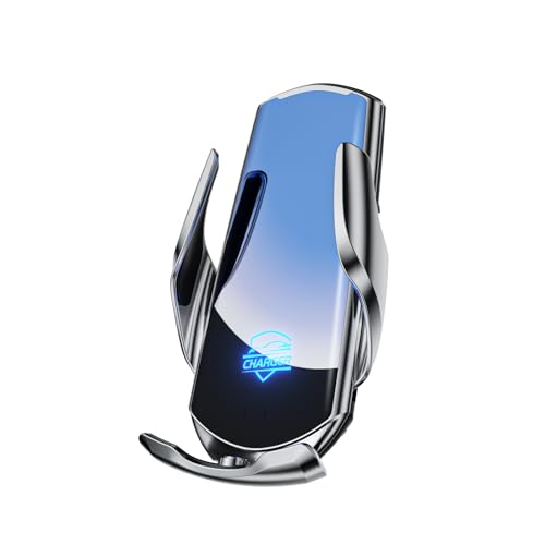 15W Fast Charge Auto-Clamping Wireless Car Charger Mount &ndash; Qi Wireless Charging, Adjustable Phone...