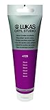 Lukas CRYL Studio Artist Acrylic Paint, Mauve, 125 ml Tube - High Pigment Acrylic Paints for Canvas Painting, Large Scale Works - Medium-Viscosity, Water-Mixable, Fast Drying