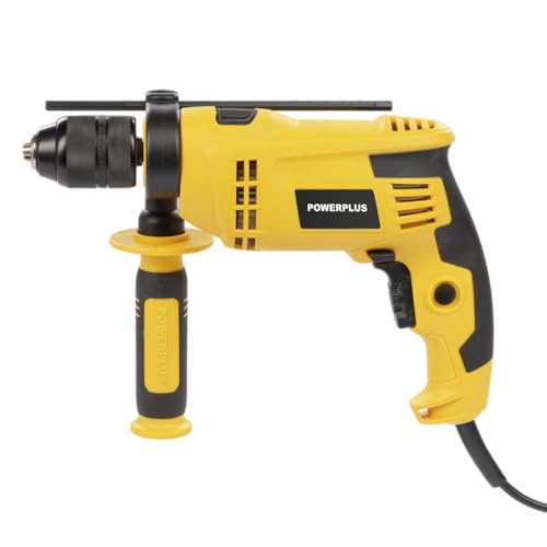 Perceuse à percussion Powerplus 850W mandrin 13mm outillage perçage brique