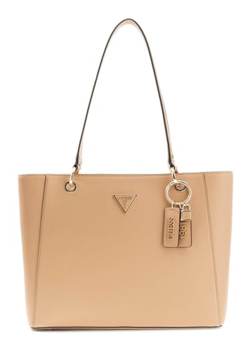 GUESS sac à épaule Noelle II beige taupe, le grand cabas qui simplifie votre vie