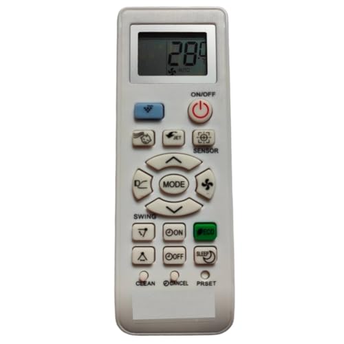 Image of Upix AC Remote No. 156B (No Backlight), Compatible /Replacement for Sharp AC Remote Control (Exactly Same Remote Will Only Work)