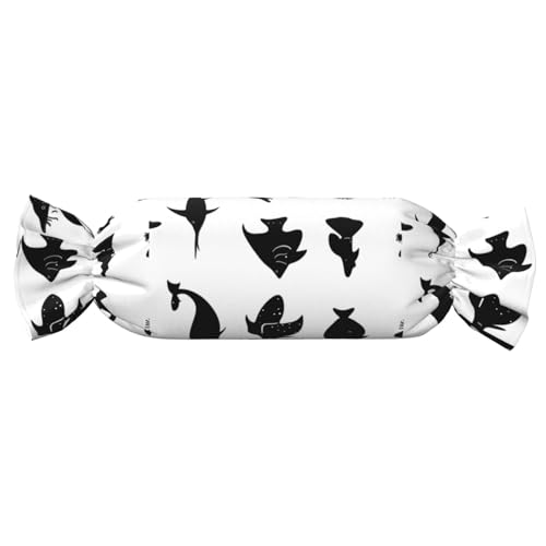 Almohada de espuma viscoelástica tamaño único negra