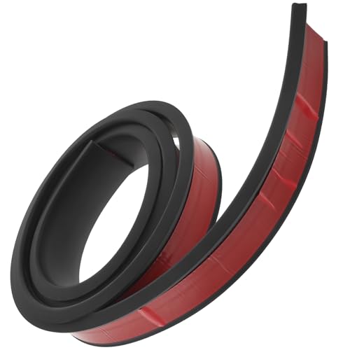 CONGARTENO Tira de Goma Adhesiva para Borde de Rueda de Coche Protección Salpicaduras con Textura de Fibra de Carbono Instalación sin Daños Adecuada para Guardabarros