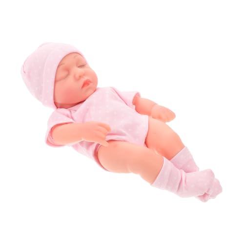 Kisangel Muñeca Niña Realista de Vinilo y Suave Diseño Detallado con Ropa Juguete para Niñas Regalo para Estimular la Creatividad Seguro