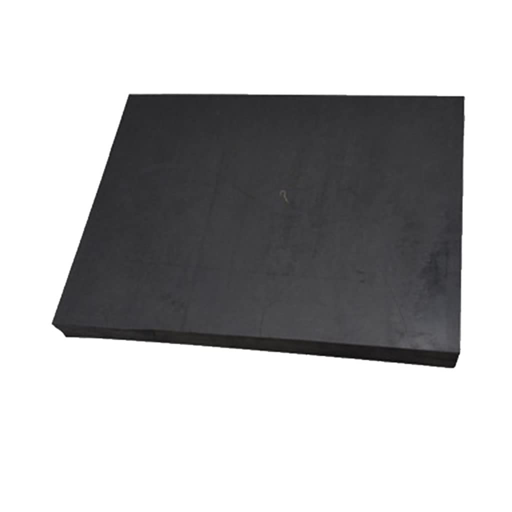 1 Pieza De 10 Mm, 15, 20, 50 Mm, Láminas De Goma Negras, Almohadilla De Junta De Amortiguación, Placa Cuadrada De Goma Amortiguadora De Impactos De 50 X 50, 100 X 100, 200 X 200 Mm(200mm x 200mm x 20m