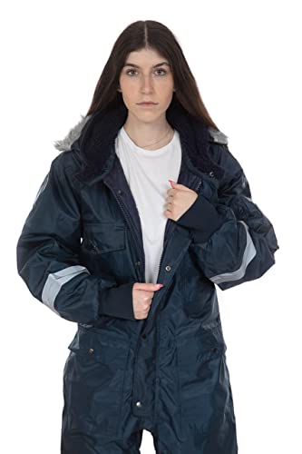 Insulated Coveralls Snowsuit Winter Clothing Snow, Ski Suit Coverall With Reflector (Large) #TOP2