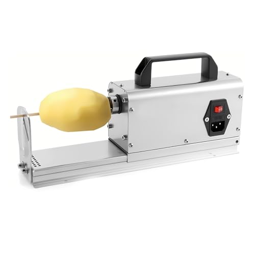 Cortadora Eléctrica de Papas en Espiral 3en1 Acero