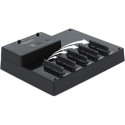 DeLOCK Station d'accueil et de clonage USB 5 Gbps pour 5 x SATA HDD / SSD 2.5? Neuf - vue 8