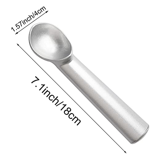 Paletta per gelato in alluminio, antiaderente